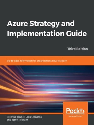 cover image of Azure Strategy and Implementation Guide